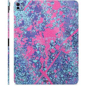 Glossy Glitter Skin Compatible with Apple iPad Pro 13 (M4) 2024 - Vibrant Splatter - Premium 3M Vinyl Protective Decal Cover - Easy to Apply | Crafted in The USA by MightySkins