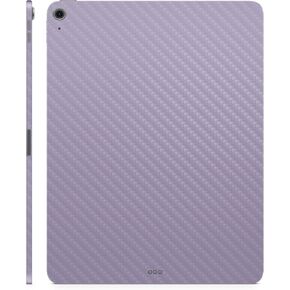 Carbon Fiber Skin Compatible with Apple iPad Air 11 (M2) 2024 - Solid Lavender - Premium 3M Vinyl Protective Decal Cover - Easy to Apply | Crafted in The USA by MightySkins
