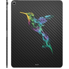 Carbon Fiber Skin Compatible with Apple iPad Air 11 (M2) 2024 - Strange Smoke - Premium 3M Vinyl Protective Wrap Decal Cover - Easy to Apply | Crafted in The USA by MightySkins