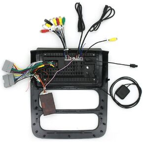 Android 13 Car Stereo Radio Player for 2003-2005 DOD-GE RAM 1500 2500 3500 9 inch Touch Screen Car Audio Receiver with GPS Navigation Bluetooth Supports Mirror Link Backup Camera+Microphone, 2+32G