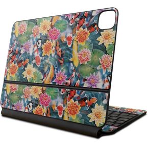 Skin Compatible with Apple Magic Keyboard for iPad Pro 13‑inch (M4) 2024 - Koi Pond - Premium 3M Vinyl Protective Wrap Decal Cover - Easy to Apply | Crafted in The USA by MightySkins