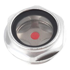Air Compressor Oil Sight Glass Hex Head G3/4 Male Threaded Liquid Oil Level Gauge Indicator Window Sealing O-ring