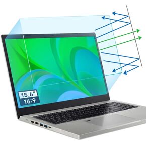 واقي شاشة F FORITO مضاد للضوء الأزرق متوافق مع 15.6 بوصة Acer Aspire 5/ Aspire Vero/Aspire 3/ Aspire7/ Aspire 1/ Nitro 5/ PREDATOR HELIOS 300 مع نسبة عرض إلى ارتفاع 16:9