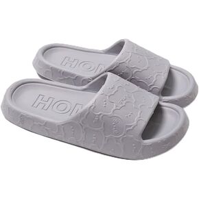 Pillow Slippers,Shower Sandals for Women Men,Slide Sandal Slippers with Cute Cat, Non-slip Slippers, Cloud Slippers