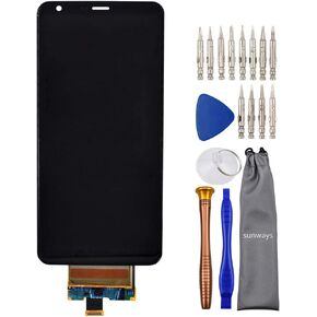 LCD Display Touch Digitizer Screen with Tool Kit Replacement for LG Stylo 5 LM-Q720 Black No Frame