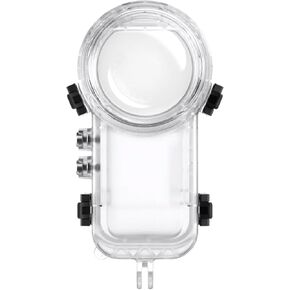 Invisible 50M (164FT) Dive Case/Housing Compatible with Insta360 X3 Action Camera Underwater Photography Housing for Insta 360 X3 Waterproof Case, Clear