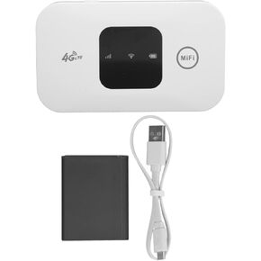 Portable 4G Mobile Hotspot, USB High Speed Stable Portable Router Pocket Mobile Network Modem, Network Router with SIM Card Slot for Phone Laptop Desktop