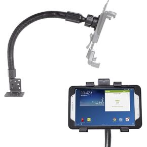 iBOLT TabDock Flexpro - Heavy Duty Floor Mount for All 7" - 10" Tablets (iPad, Nexus, Samsung Galaxy Tab) for Cars, Vans, Large Trucks : Great for Telematics and Fleets