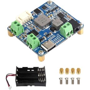 Solar Power Management Module (D) Accessory for 6V~24V Solar Panel And Type-C Power Adapter,Suitable For Solar-Powered Control System For MCUs / Development Boards Raspberry Pi / Jetson Nano / Arduino