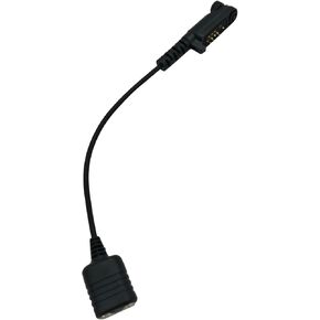 Hp605 Adapter to Two Pin Adaptor Compatible for Hytera PD680 PD600 X1P Walkie Talkie Headphone to K1 K-Head