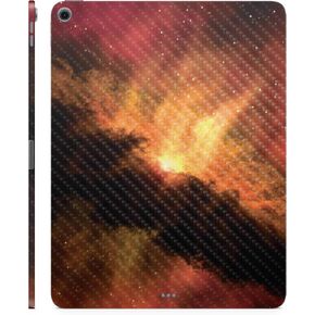 Carbon Fiber Skin Compatible with Apple iPad Air 13 (M2) 2024 - Spacial Overload - Premium 3M Vinyl Protective Decal Cover - Easy to Apply | Crafted in The USA by MightySkins