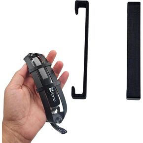 Brace Clamps for Astro A50 Mod Kit, Pack 2 Units, Compatible with Astro A50 Gen 4 Mod Kit, Ultra-Resistant Comfortable Clamps for Astro A50 Headphone (Black)