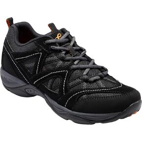 Easy Spirit Women's Exploremap Sneaker, Black Multi, 8.5 X-Wide