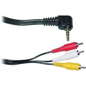 CNE40148 كابل كاميرا فيديو بطول 3 أقدام، 3.5 ملم ذكر إلى RCA A/V