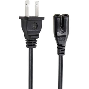 8ft Power Cord Replacement for Sony HT-S40R S100F HT-S100F HT-G700 Soundbar 2 Prong IEC C7 AC Power Cord Cable