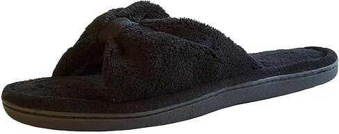 isotoner Womens Microterry Bow Slide in Saudi Arabia