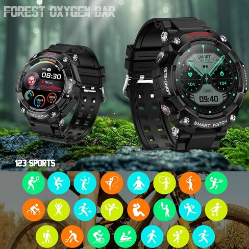 Smart Watch with Earbuds, 1.52-inch AMDLED Screen, 8763EW Chip, Sport Watch, Bluetooth Message Notification, Answer/Dial Calls, Spanish Language Support in Saudi Arabia