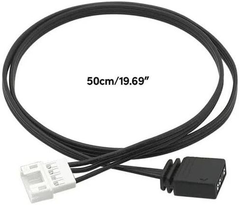4 Pin to 5V 3 Pin ARGB Conversion Cable ARGB Splitter Cable 5V 3 Pin Converter ARGB Connector Cable Power Cords 3Pin to 4 Pin ARGB Extension Cable for Computer Chassis 4pin to 5V in Saudi Arabia