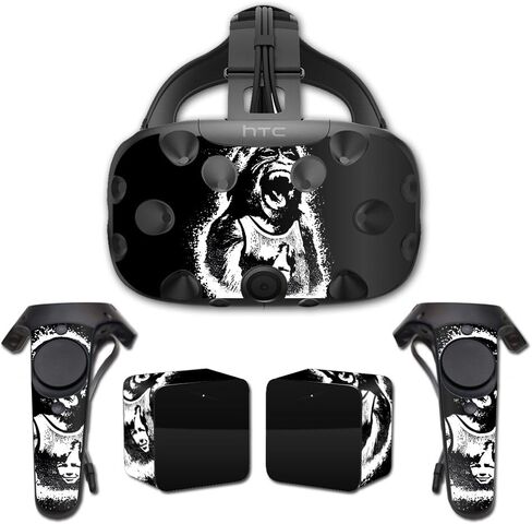 MightySkins Skin Compatible With HTC Vive Full Coverage - Monkey Boy | Protective, Durable, and Unique Vinyl Decal wrap cover | Easy To Apply, Remove, and Change Styles | Made in the USA in Saudi Arabia