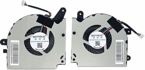 Replacement New CPU + GPU Cooling Fan for MSI GF75 Thin 9SC-027 GF75 8RC GF75 8RD GF75 9SC GF75 9SD MS-17F3 MS-17F2 MS-17F1 MS-17F4 MS-17F5 Series PAAD06015SL N415 PAAD06015SL N416 Fan in Saudi Arabia