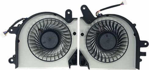 Replacement New CPU + GPU Cooling Fan for MSI GF75 Thin 9SC-027 GF75 8RC GF75 8RD GF75 9SC GF75 9SD MS-17F3 MS-17F2 MS-17F1 MS-17F4 MS-17F5 Series PAAD06015SL N415 PAAD06015SL N416 Fan in Saudi Arabia