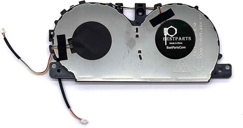 BestParts استبدال مروحة تبريد وحدة المعالجة المركزية الجديدة + وحدة معالجة الرسومات للكمبيوتر المحمول Lenovo Yoga C740-15IML - النوع 81TD، PN: 5H40S19962 DFS1507053H0T in Saudi Arabia
