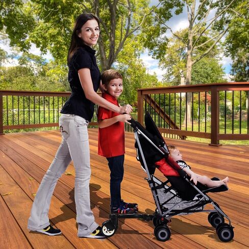Universal Stroller Board, Buggy Board with Detachable Seat, 2 in1 Sit and Stand Stroller Glider Board with Stroller Organize,for 2-6-year-old Children(55lbs),Suitable for 99% of Strollers,White in Saudi Arabia