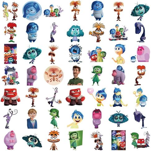 50pcs Bandy Game stickers for kids,Vinyl Waterproof stickers for Water Bottle,Laptop,Skateboard,Childrens Decorative Sticker for Teens Adults in Saudi Arabia