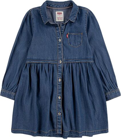 فستان Levi's® للفتيات الصغيرات من قماش الدنيم (طفل صغير) in Saudi Arabia