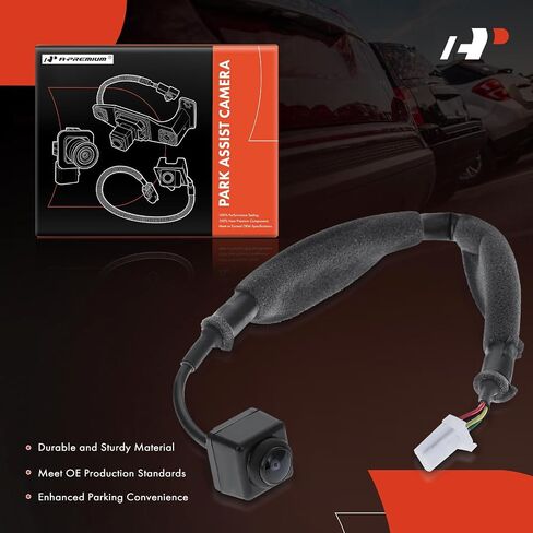 كاميرا A-Premium Park Assist للرؤية الخلفية وكاميرا عكسية متوافقة مع موديلات مختارة من Nissan وInfiniti - 2013-2016 Pathfinder، 2014-2015 QX60، 2013 JX35 - استبدال # 284423JA1A in Saudi Arabia