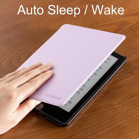 CoBak Case for Kindle Paperwhite - All New PU Leather Cover with Auto Sleep Wake Feature for Kindle Paperwhite Signature Edition and Kindle Paperwhite 11th Generation 2021 Released in Saudi Arabia