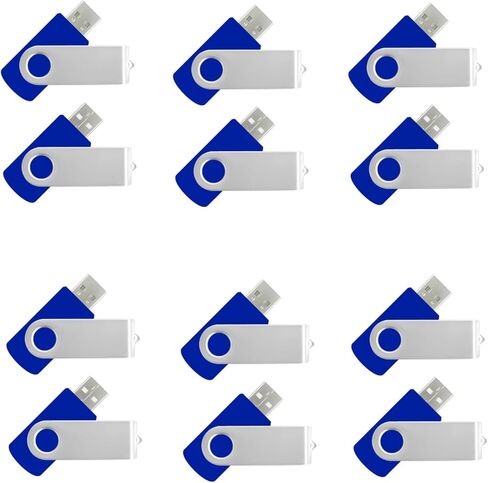 محرك أقراص الإبهام 4 جيجابايت، 100 حزمة محرك فلاش 4 جيجابايت السائبة 4 جيجابايت محرك فلاش USB 100 حزمة محركات أقراص فلاش USB lcwamy USB (أزرق، بالجملة، بدون شعار) in Kuwait