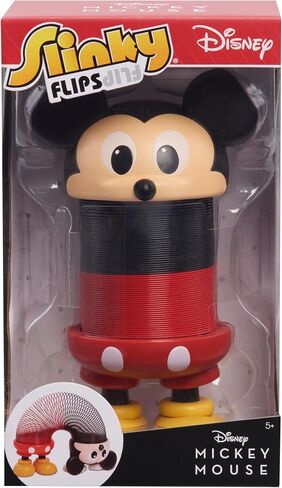 Just Play Slinky® Flips Mickey Mouse Slinky Figure, Kids Toys for Ages 5 Up in Saudi Arabia
