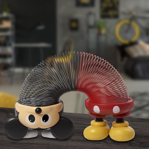 Just Play Slinky® Flips Mickey Mouse Slinky Figure, Kids Toys for Ages 5 Up in Saudi Arabia