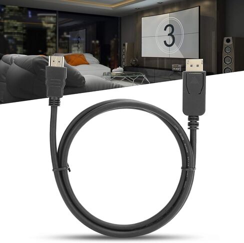 eboxer-1 to Cable, 4K 1080P HD Display Port () to Cable Adapter, for Projector Computer Monitor, etc(1.5m) in Saudi Arabia