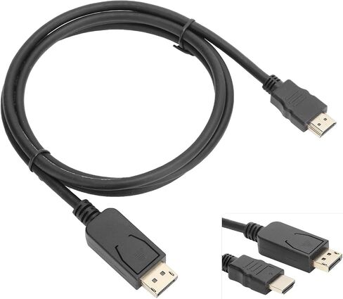 eboxer-1 to Cable, 4K 1080P HD Display Port () to Cable Adapter, for Projector Computer Monitor, etc(1.5m) in Saudi Arabia