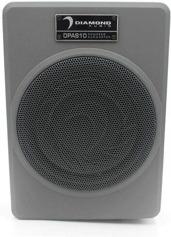 Diamond Audio DPAS10 10" Underseat Amplified Subwoofer with Remote Knob in Saudi Arabia
