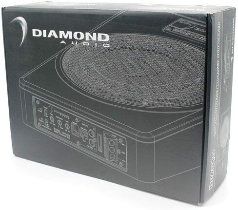 Diamond Audio DPAS10 10" Underseat Amplified Subwoofer with Remote Knob in Saudi Arabia