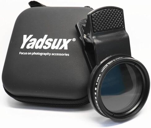 فلتر كاميرا الهاتف 37 ملم، ND2-ND400 احترافي، يمكن استخدامه لتصوير الهواتف الذكية مثل iPhone وSamsung BLU وMotorola وXiaomi والهواتف الذكية الأخرى in Kuwait