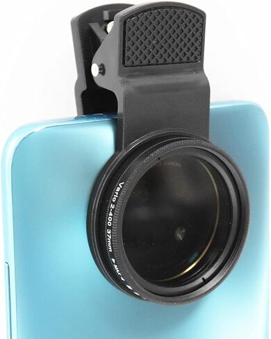 فلتر كاميرا الهاتف 37 ملم، ND2-ND400 احترافي، يمكن استخدامه لتصوير الهواتف الذكية مثل iPhone وSamsung BLU وMotorola وXiaomi والهواتف الذكية الأخرى in Kuwait