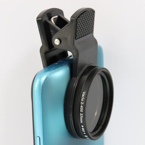 فلتر كاميرا الهاتف 37 ملم، ND2-ND400 احترافي، يمكن استخدامه لتصوير الهواتف الذكية مثل iPhone وSamsung BLU وMotorola وXiaomi والهواتف الذكية الأخرى in Kuwait