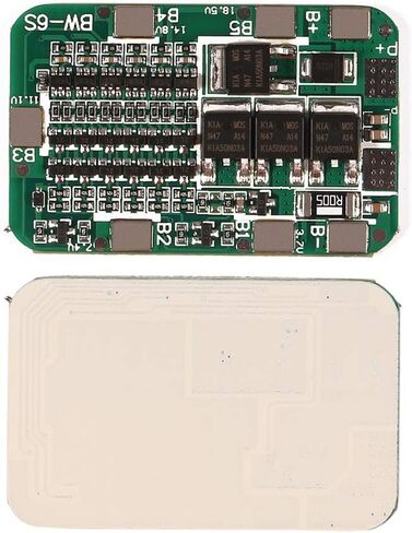 6S 15A 24V لوح حماية البطارية لبطارية ليثيوم أيون 18650 حزم BMS لوح حماية PCB الدوائر المتكاملة (4 قطعة) in Saudi Arabia