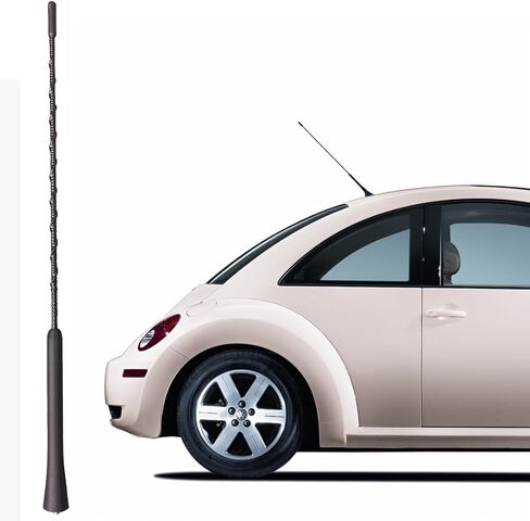 صاري بديل هوائي مطاطي مرن 16 بوصة لسيارة Volkswagen Tiguan (2009-2011)، Volkswagen New Beetle (1999-2010)، Volkswagen Jetta (2000-2010)، أسود in Saudi Arabia