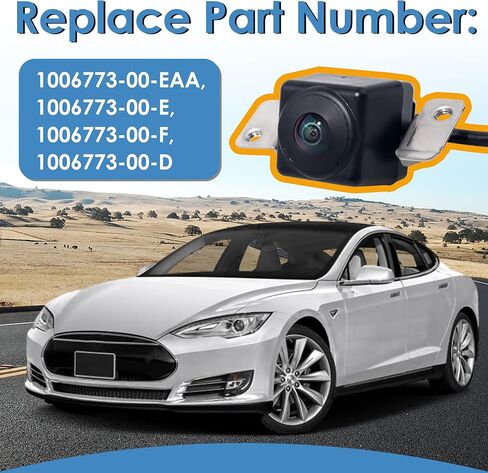 كاميرا احتياطية للرؤية الخلفية، تناسب 2012-2018 Tesla Model S 85 Dual Motor، 2012-2018 Tesla Model S 2012+، استبدال # 1006773-00-EAA، 1006773-00-E، 1006773-00-F، 1006773-00 -د in Kuwait