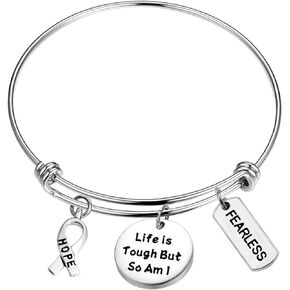 FEELMEM Depression Awareness Recovery Gift Life Is Tough But So Am I Prevention Awareness Mental Health Awareness Gifts