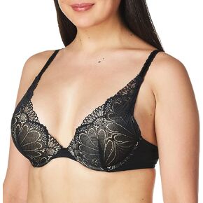 Wonderbra Women's Refined Glamour Triangle Underwire Push-up Bra