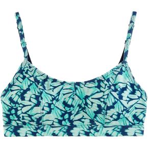 Women's Pull Over Cotton Lounge All Day Comfort Wire Free Adjustable Straps Bralette Bra