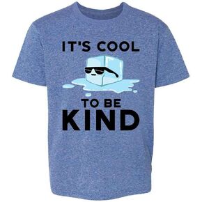Pop Threads Its Cool to Be Kind Cute Choose Kindness Youth Kids Girl Boy T-Shirt