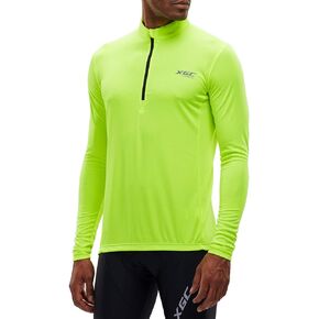 XGC Men's Short/Long Sleeve Cycling Jersey Bike Jerseys Cycle Biking Shirt with Quick Dry Breathable Fabric