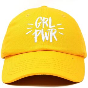 DALIX Girl Power Baseball Cap Dad Hat Womens Girls Teens